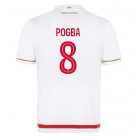 Stroje piłkarskie AS Monaco Paul Pogba #8 Koszulka Podstawowej 2025-26 Krótki Rękaw